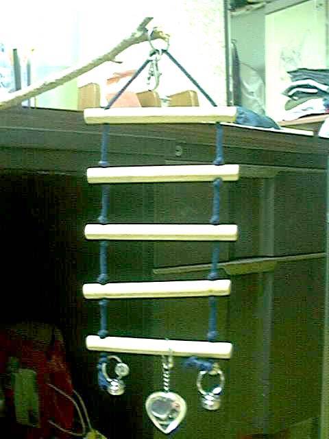 自製鳥玩具