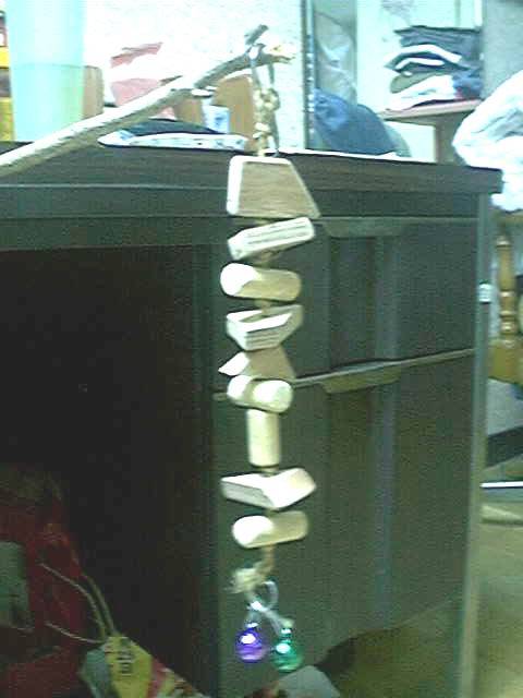 自製鳥玩具