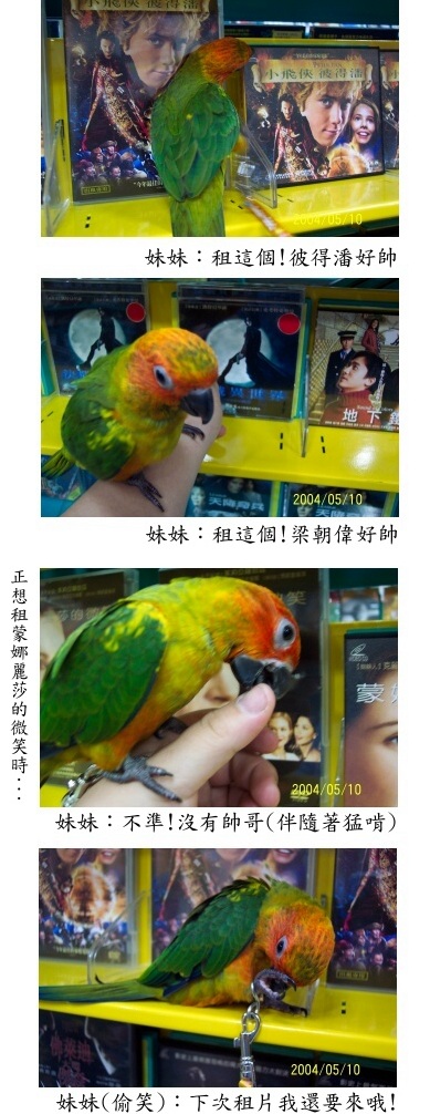 自家製不好笑四格漫畫之妹妹看電影篇